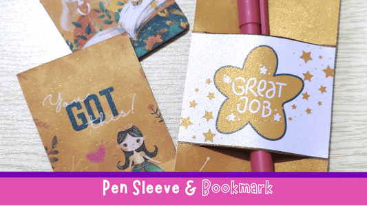 Pen Sleeve and Magnetic Bookmark