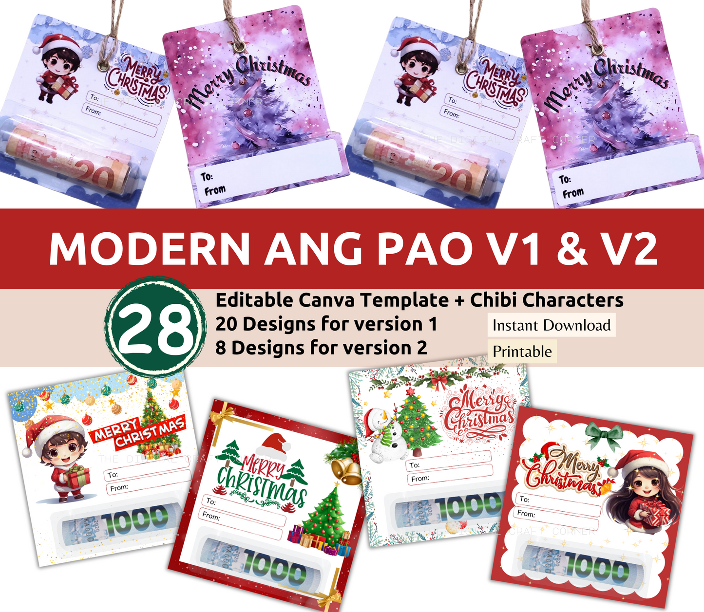 Christmas Modern Ang Pao V1_V2