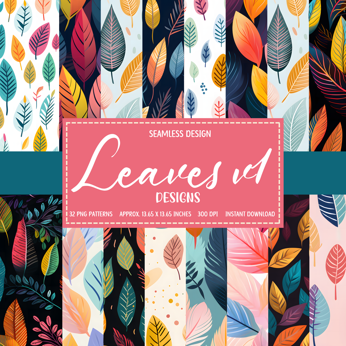 Leaves v1 - Seamless Patterns