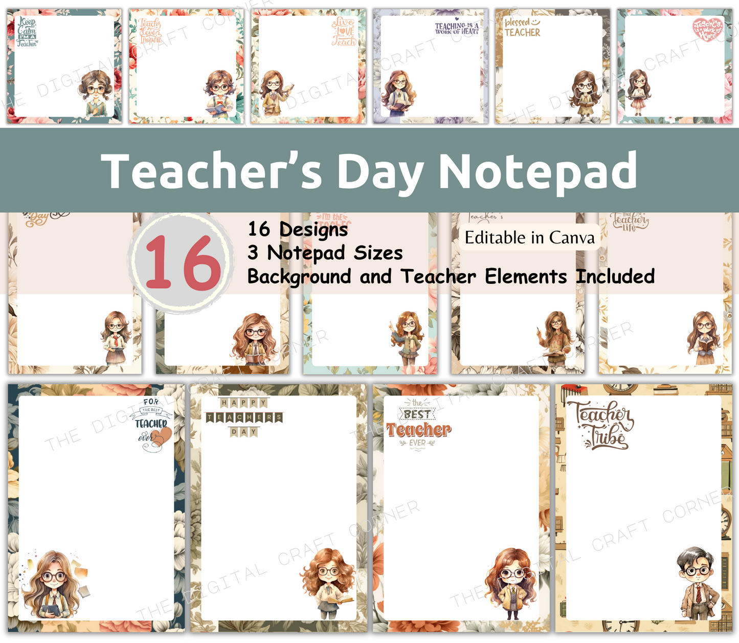 Teacher's Day Notepad