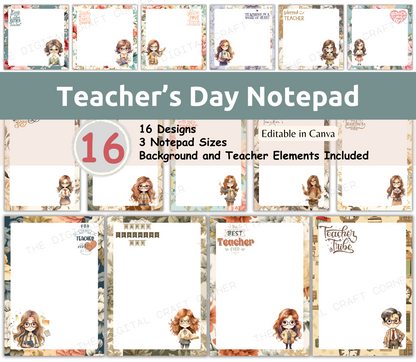 Teacher's Day Notepad