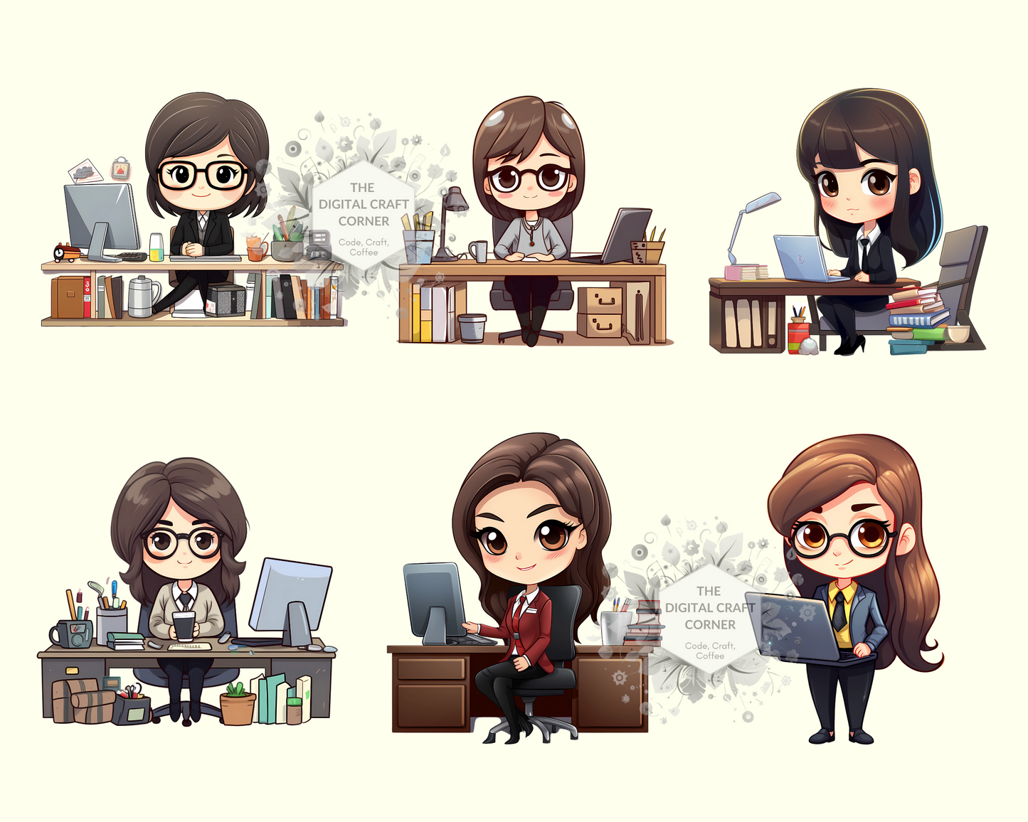 Chibi - Office Employees