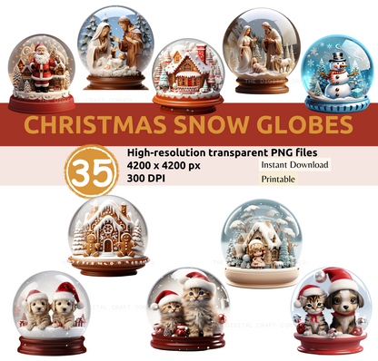 Christmas Snow Globes