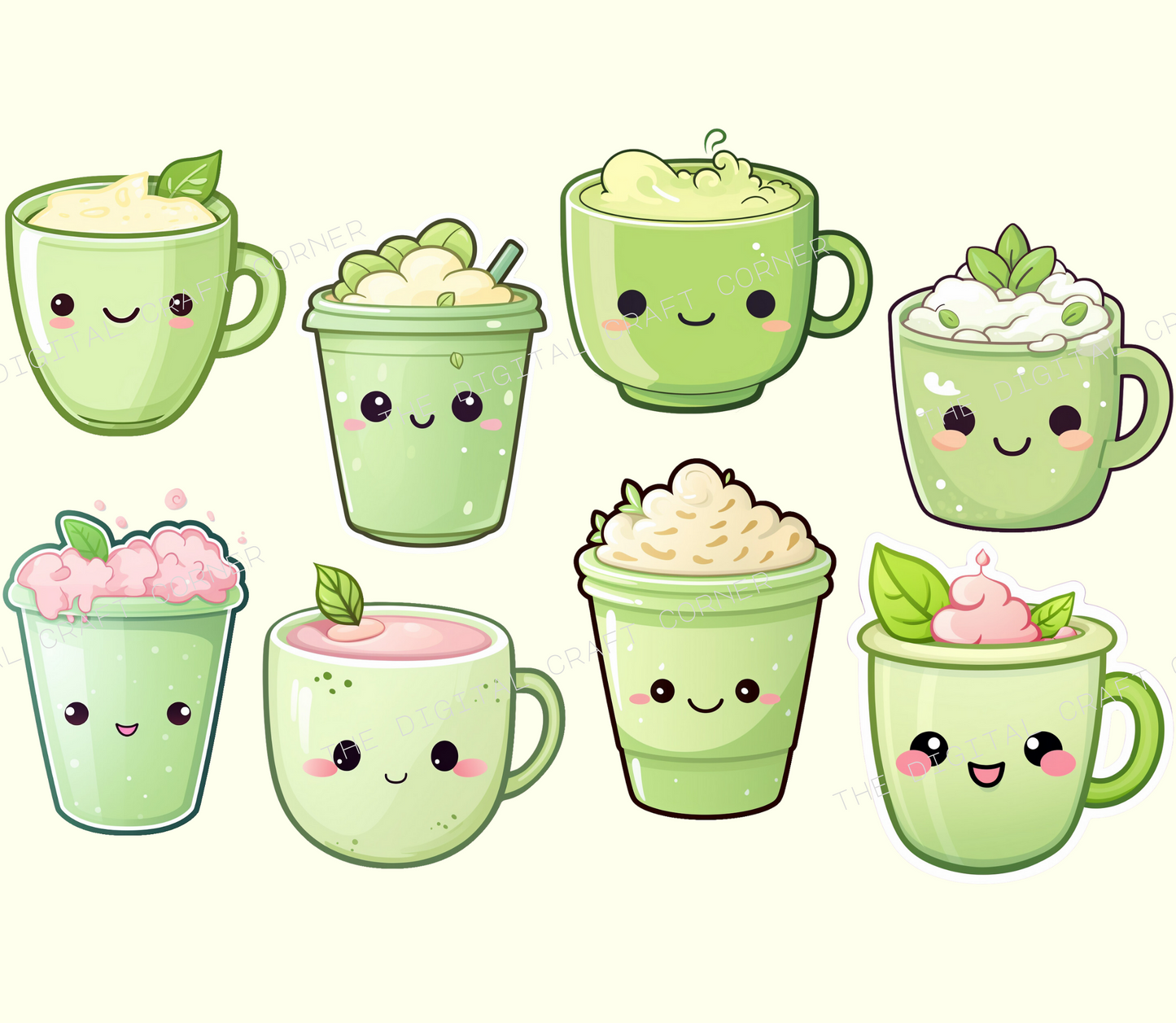 Hey, Matcha! Clip Art