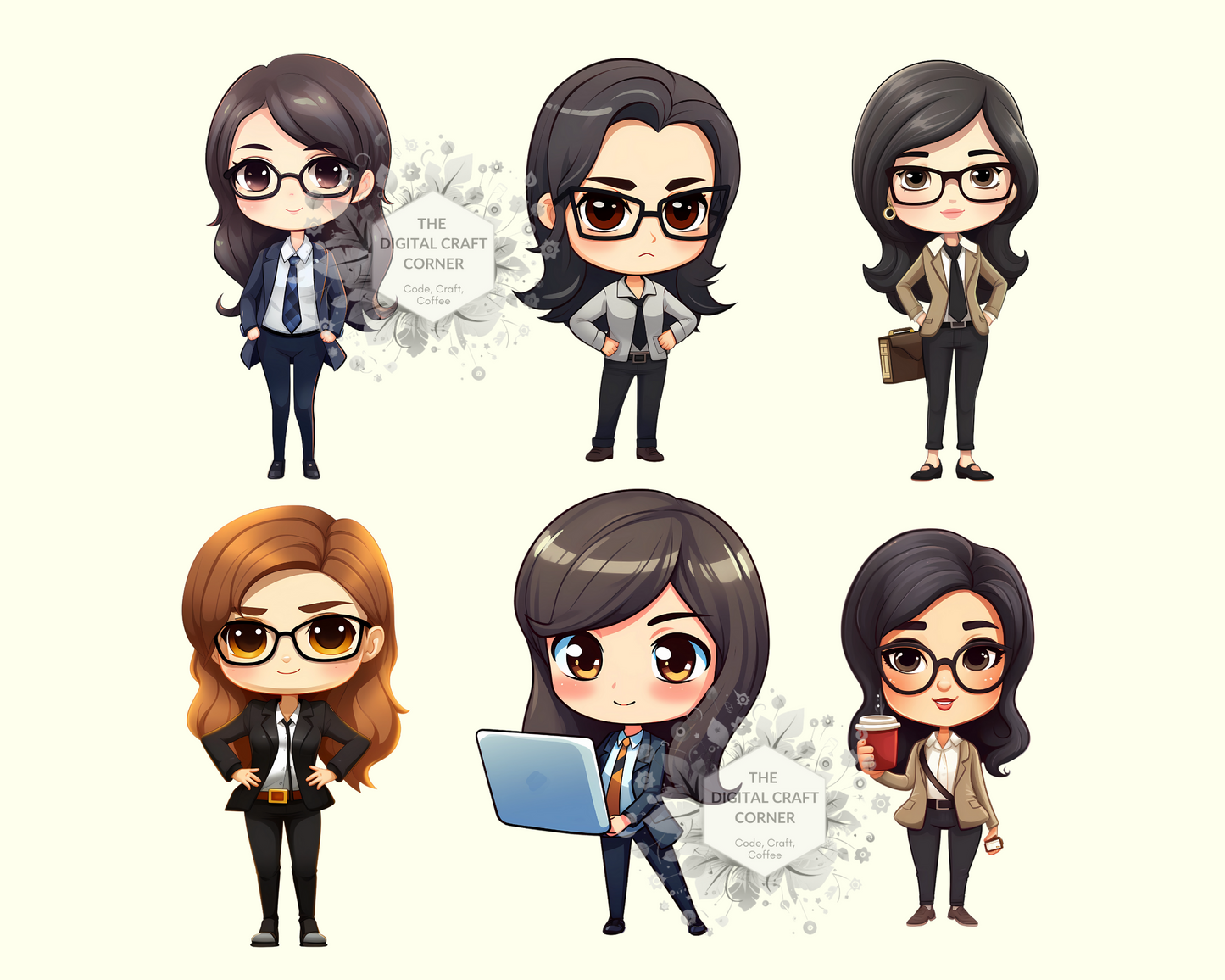 Chibi - Office Employees