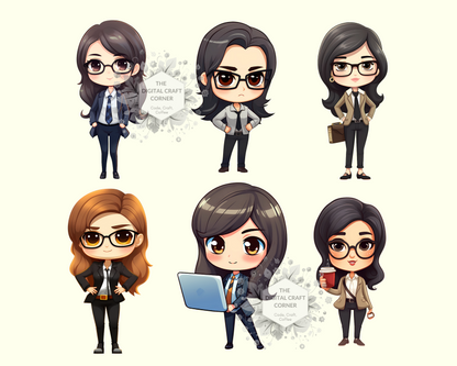 Chibi - Office Employees