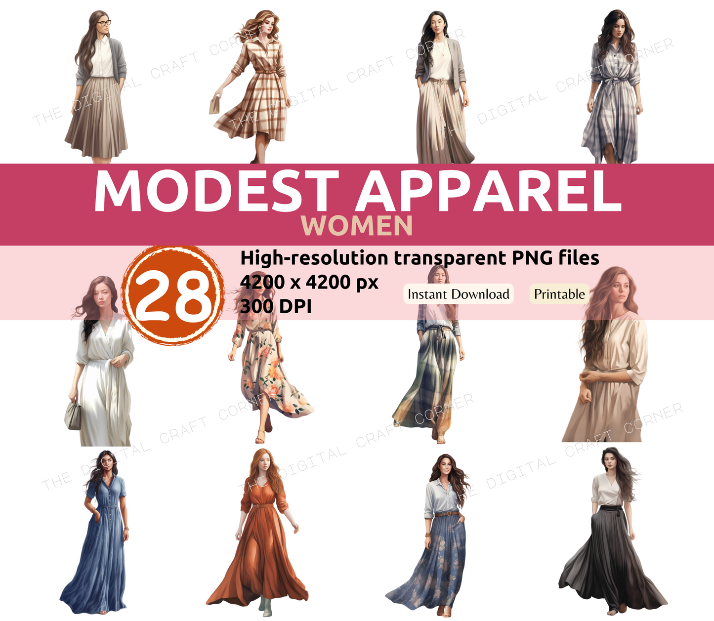 Women in Modest Apparel