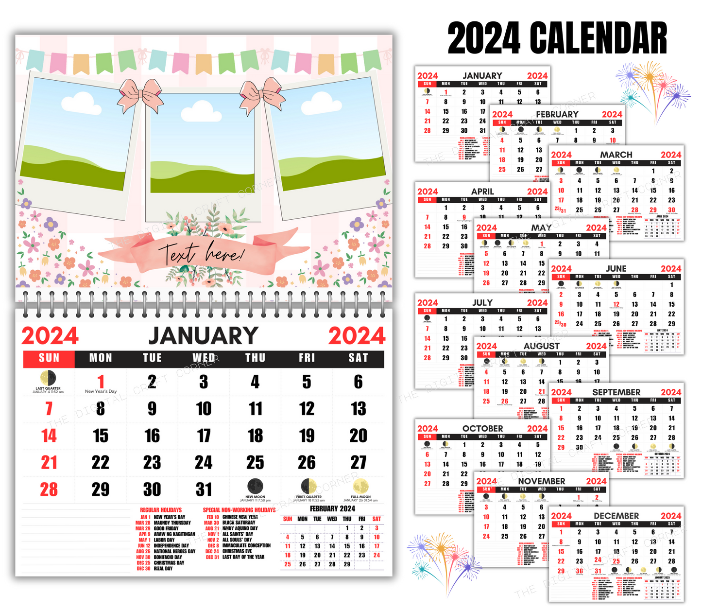 Commercial Calendar 2024