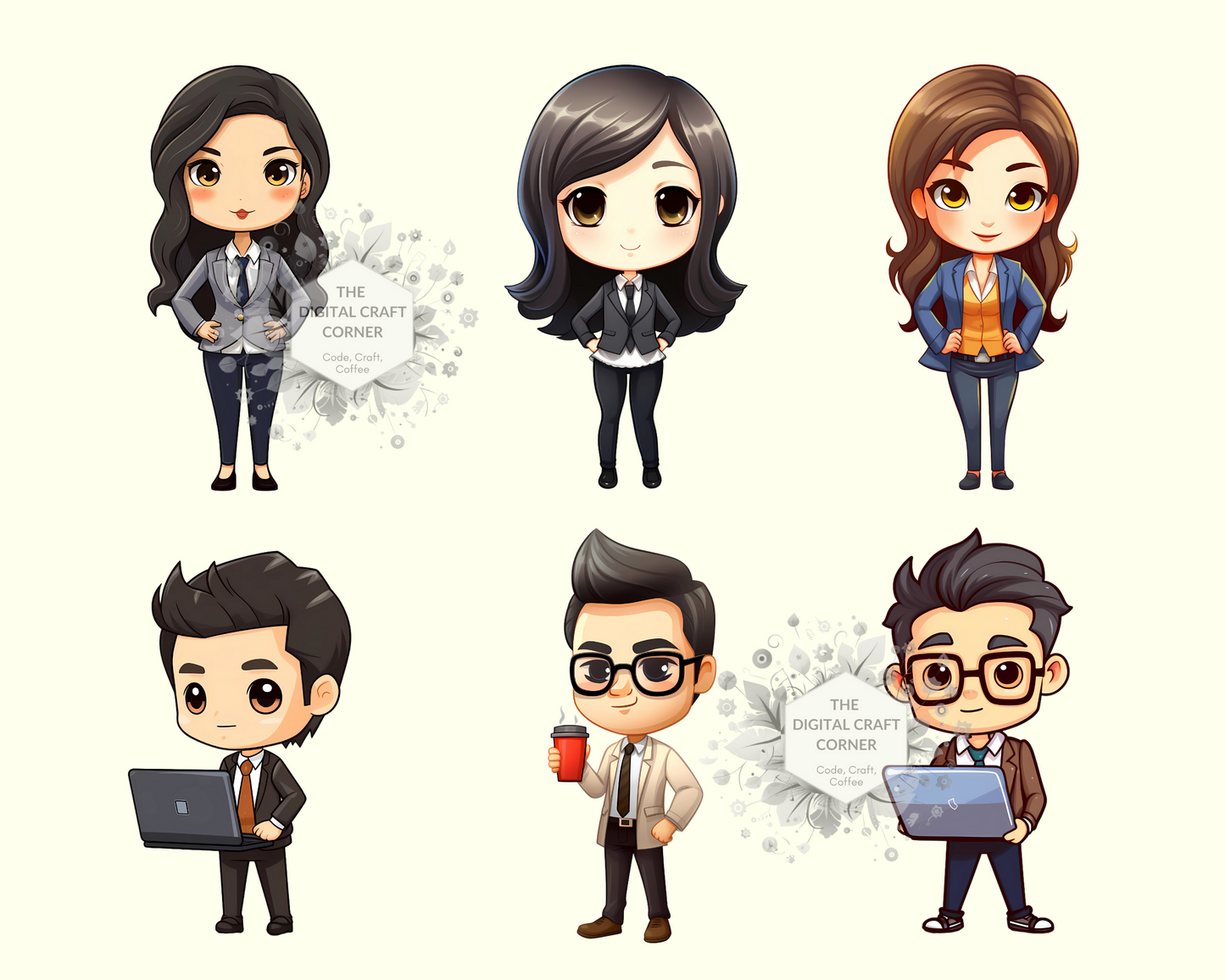 Chibi - Office Employees