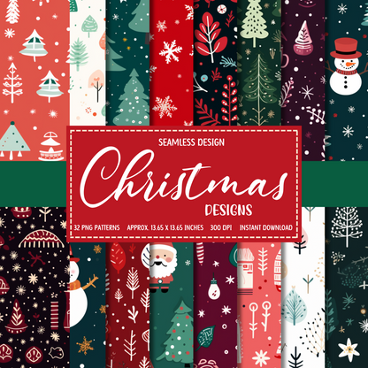 It's Christmas! - Seamless Patterns