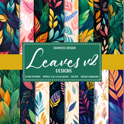 Leaves v2 - Seamless Patterns