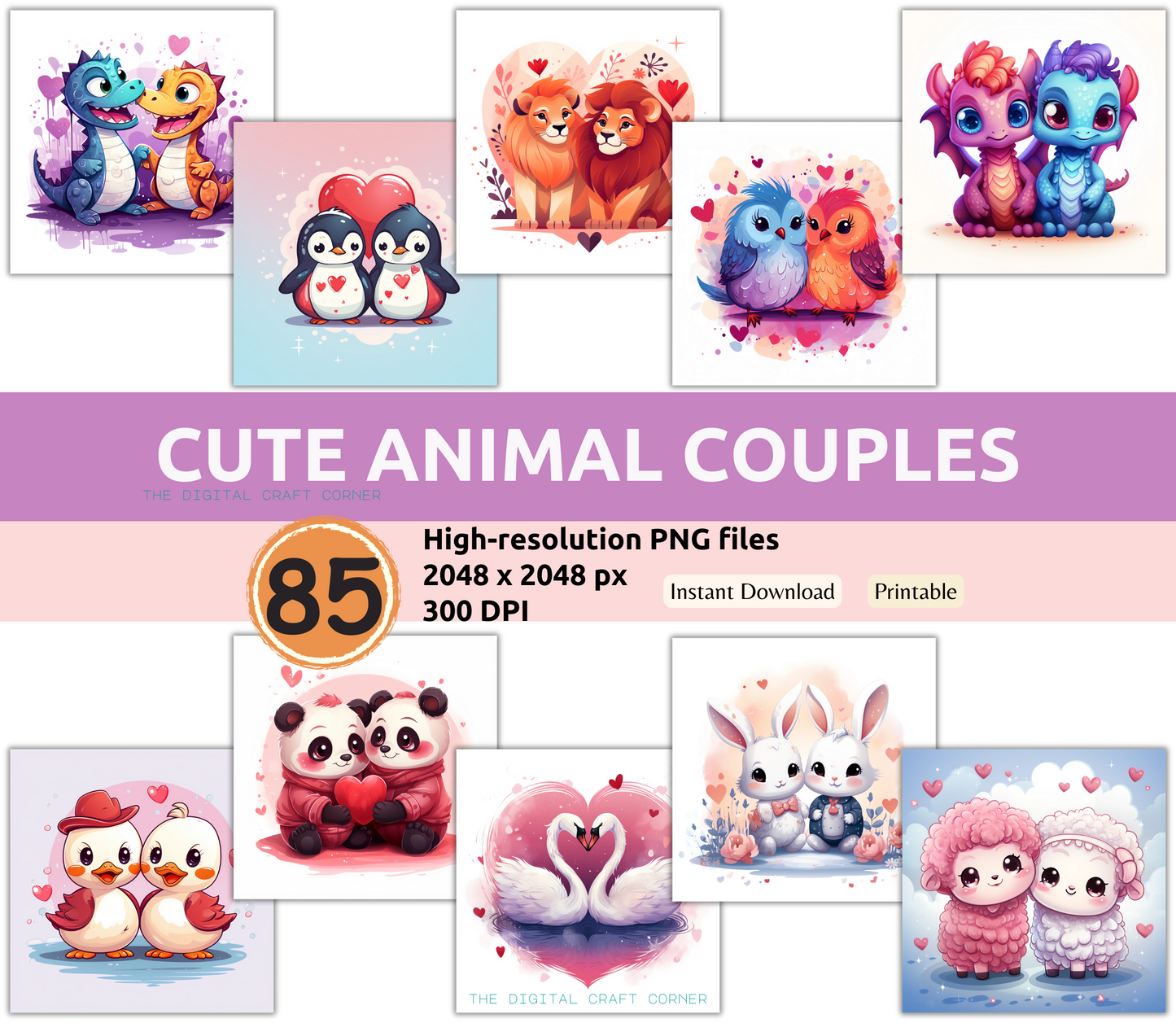 Cute Animal Couples