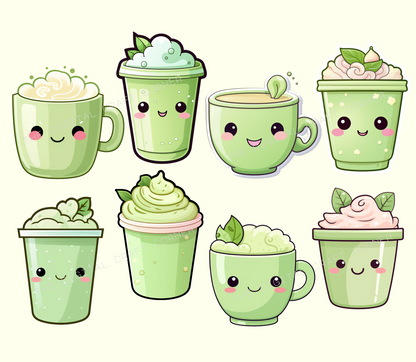 Hey, Matcha! Clip Art