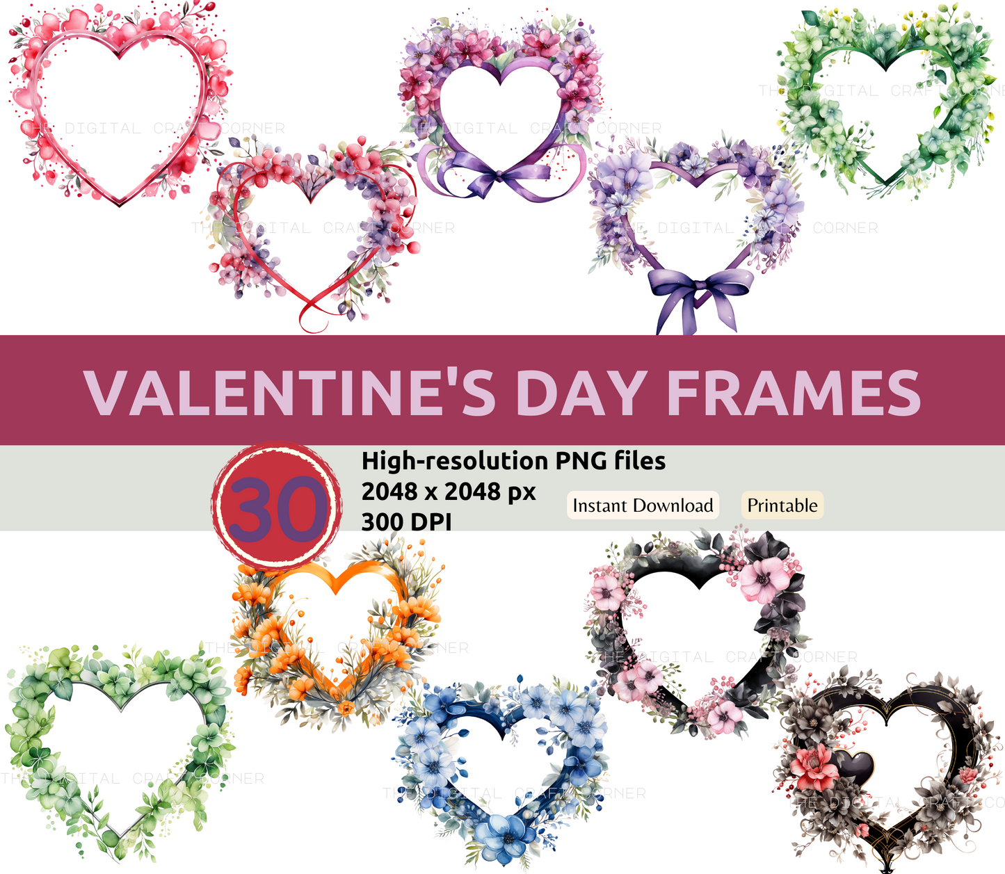 Valentine's Day Frames