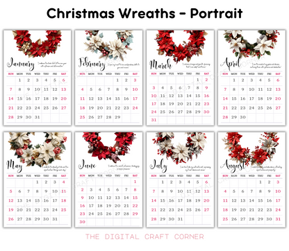 2024 Floral Calendars