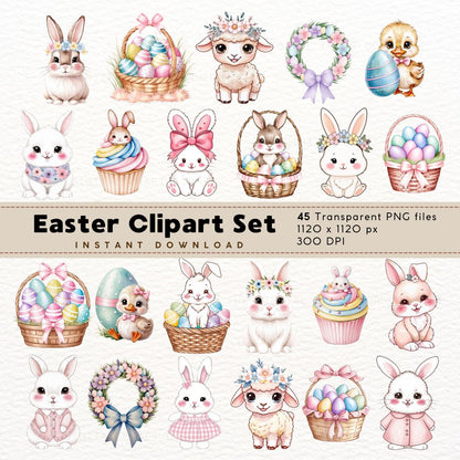 Easter Clipart Set