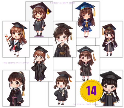 Graduate na sila Chibi