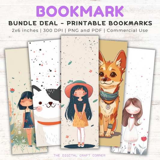 Printable Bookmarks Bundle