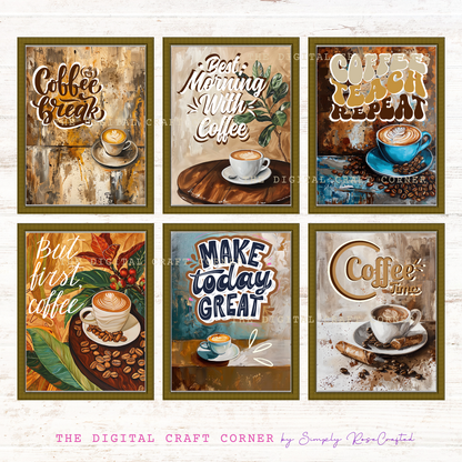 Coffee Painting Wall Art