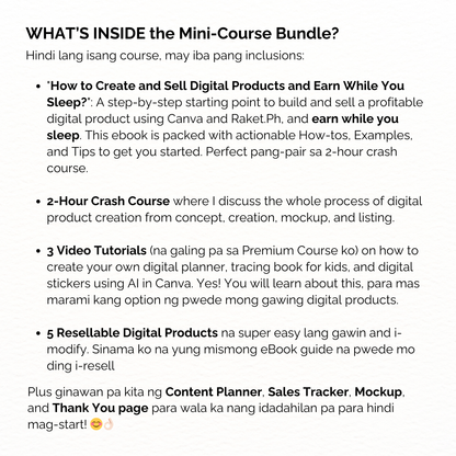 Mini-Course Bundle: Digital Product Creation