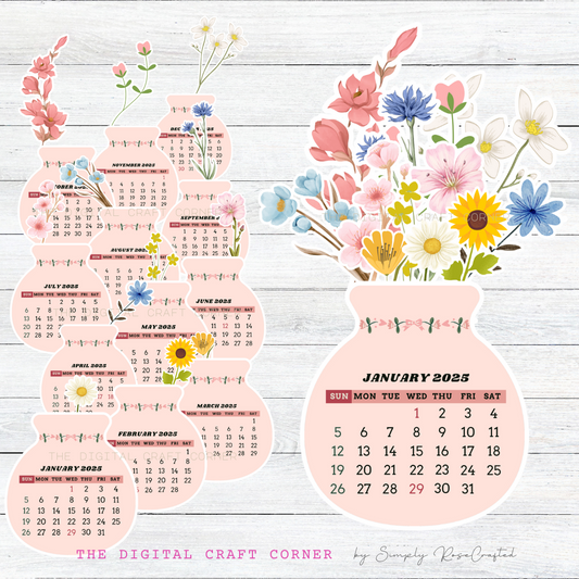 2025 Flower Calendar