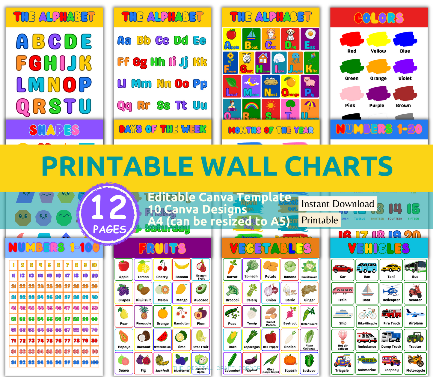 Printable Charts for Kids