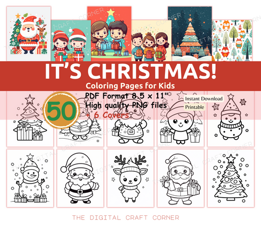 It's Christmas Coloring Pages for Kids