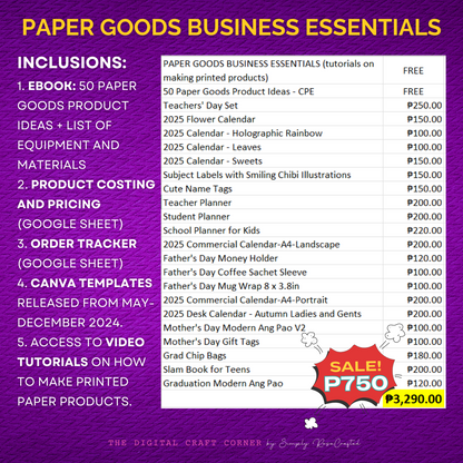 Paper Goods Business Essentials