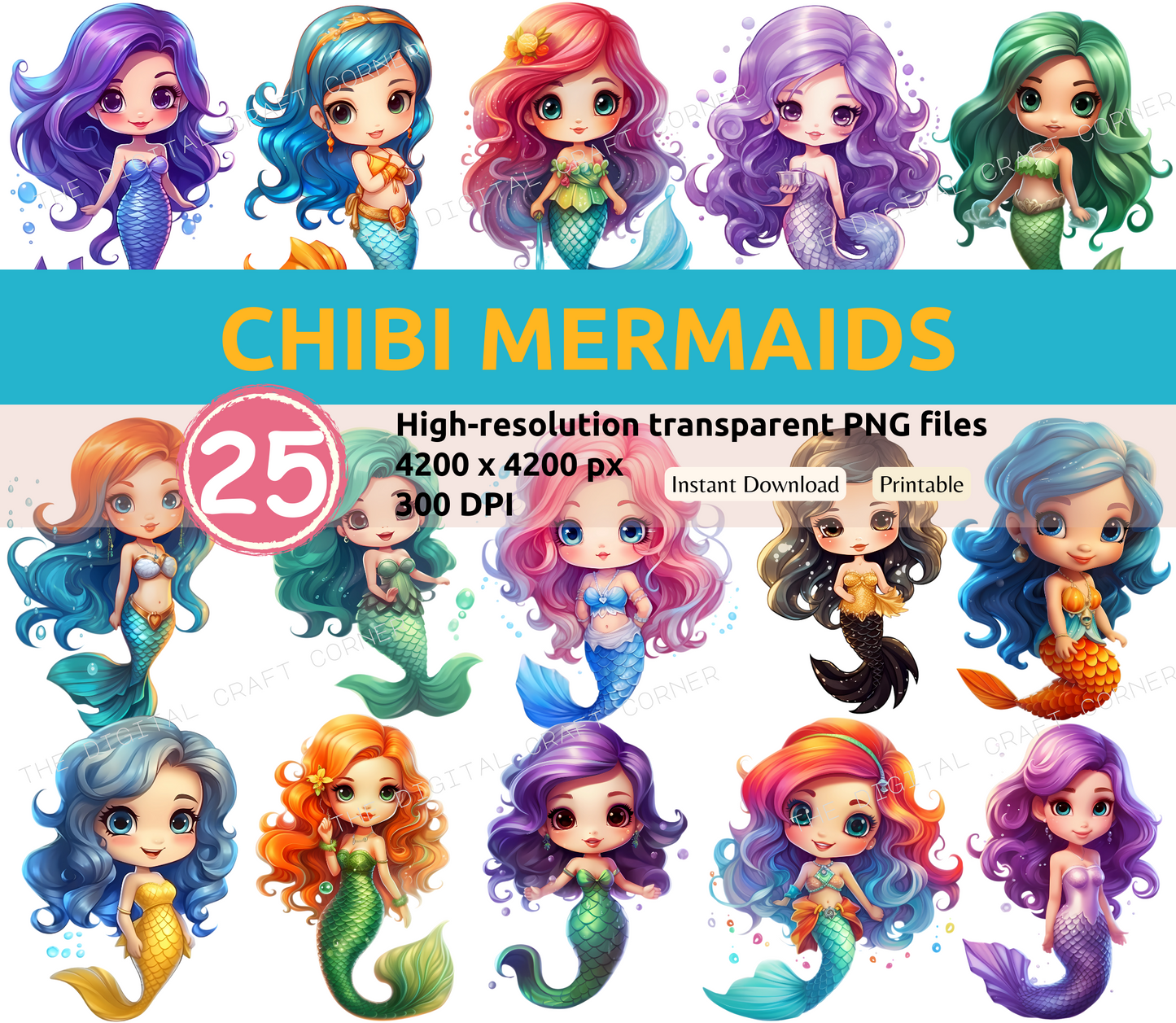 Chibi Mermaids