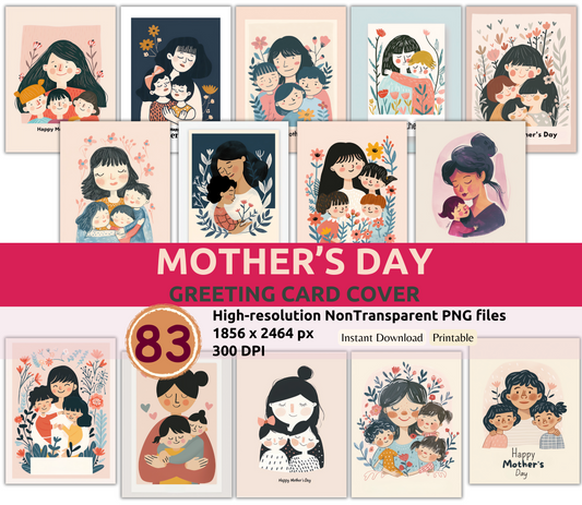 Mother's Day Greeting Card Cover