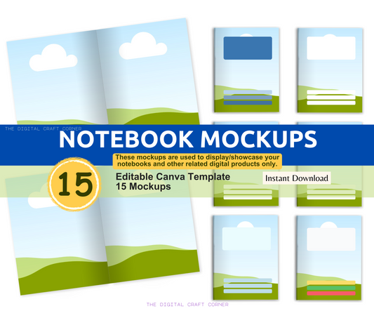 Notebook Mockups