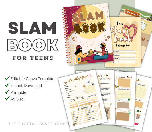 Slam Book for Teens